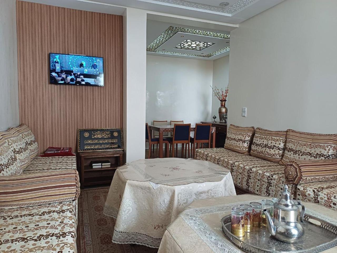 Appartement Seulement Pour Famille 10 Minutes De La Plage Parking Gratuit Агадир Экстерьер фото